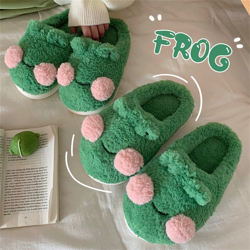 Kids Outdoor Obstacle Course - Unisex Couples Home Fluffy Slippers Male's
