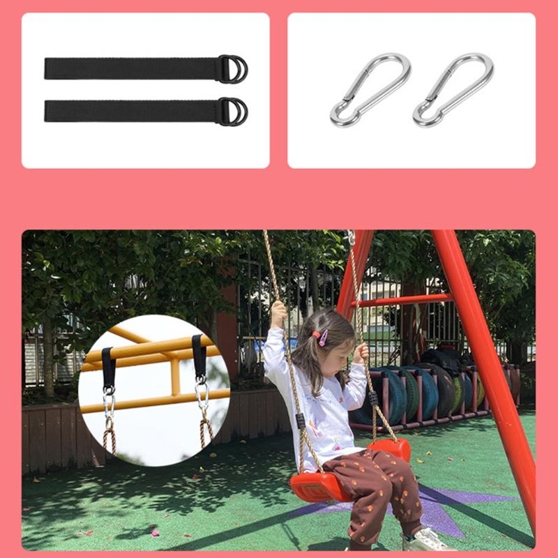 Kids Outdoor Hanging Chair - U13F Soft Swing Suspension Rope for