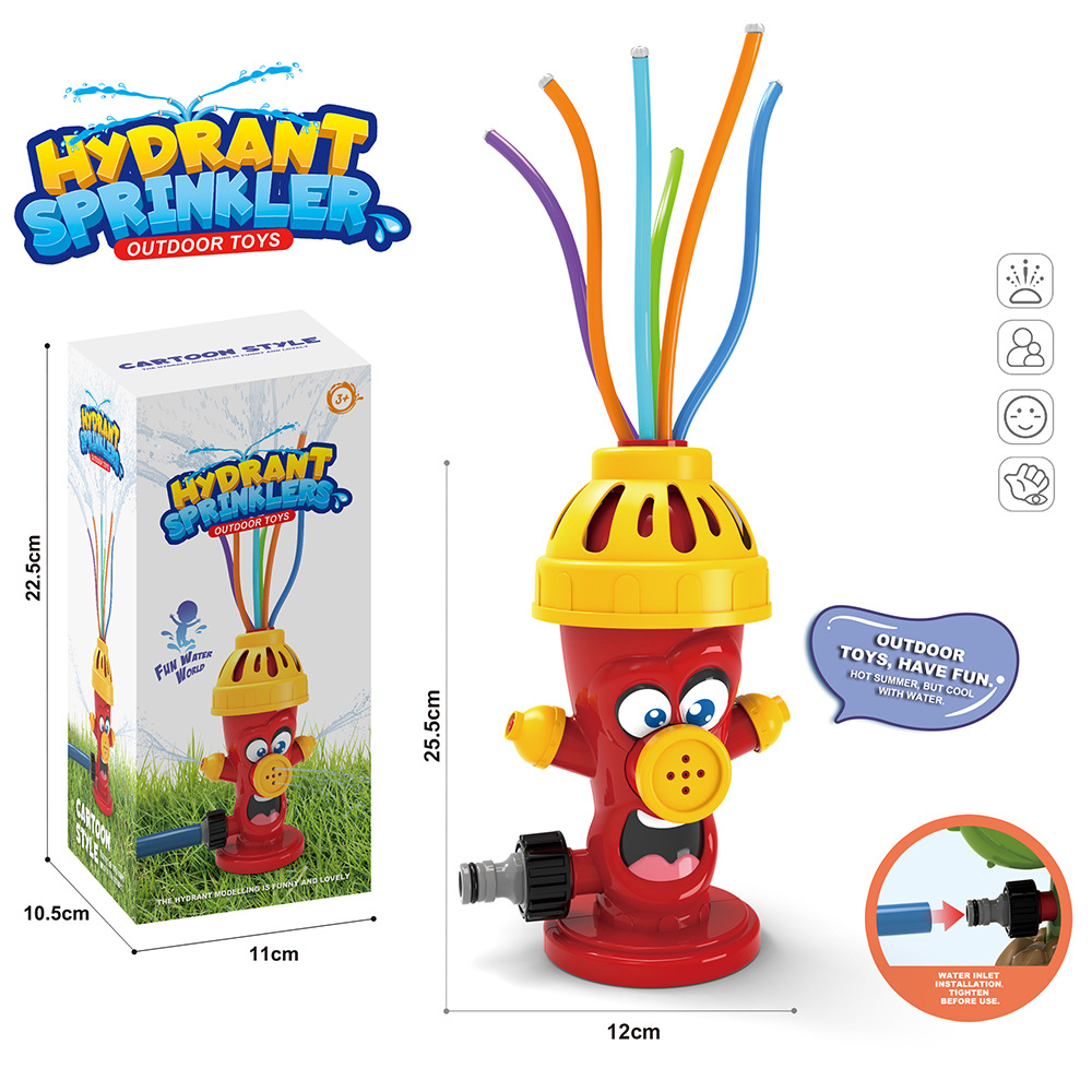 Kids Outdoor Garden Toys - Hydrant Sprinkle Water Spray Toy Backyard