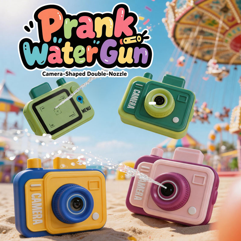 Kids Outdoor Storage - Double-sided Water Gun Camera Water Prank