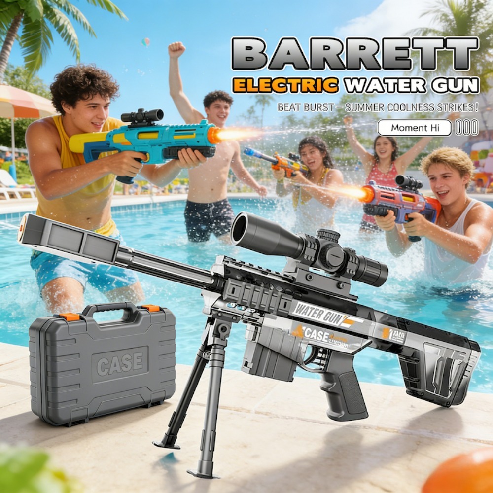 Kids Outdoor Storage - Electric Automatic Sniper Water Gun Toy