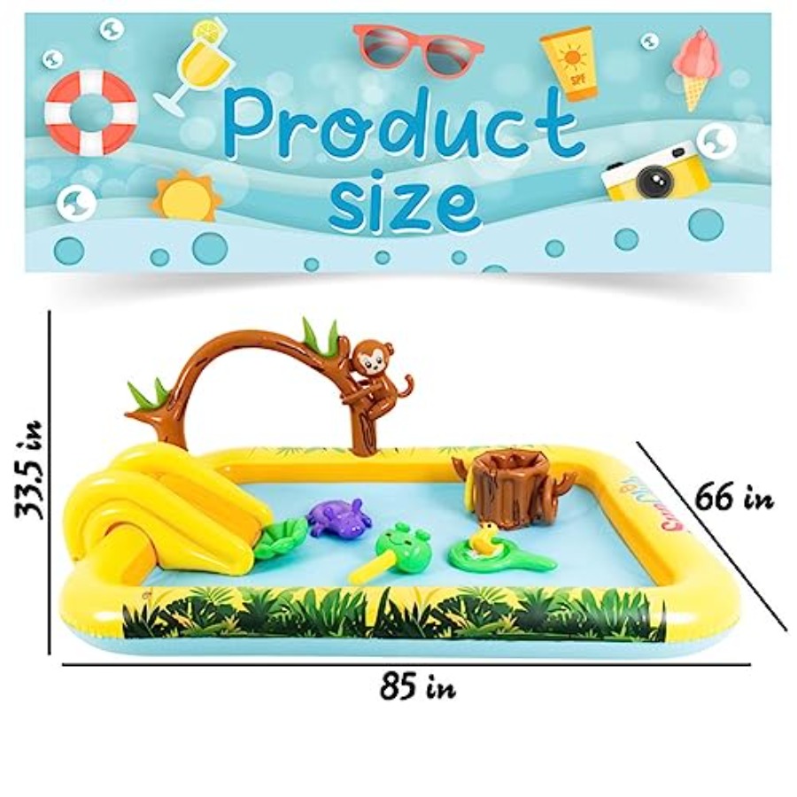 Outdoor inflatable jungle anim - Kids Outdoor Garden Toys recension och pris