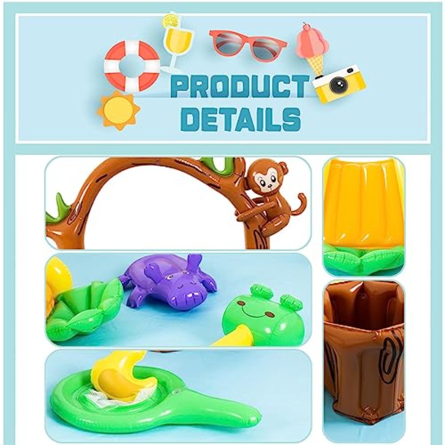 Outdoor inflatable jungle anim - Kids Outdoor Garden Toys recension och pris