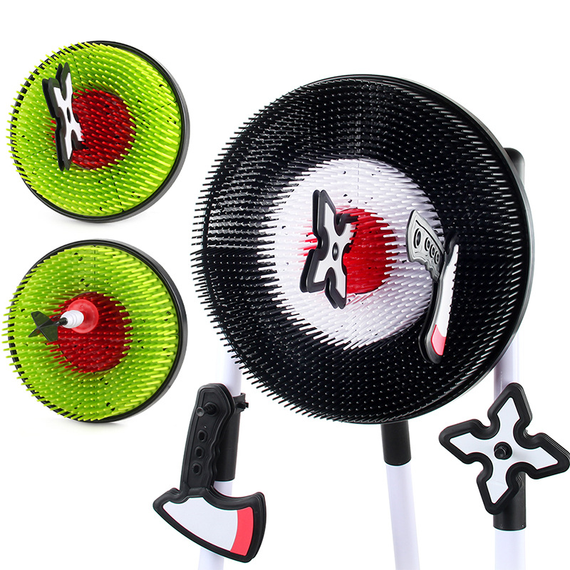 Soft Head Safety Axe Dart Targ - Kids Outdoor Garden Toys recension och pris