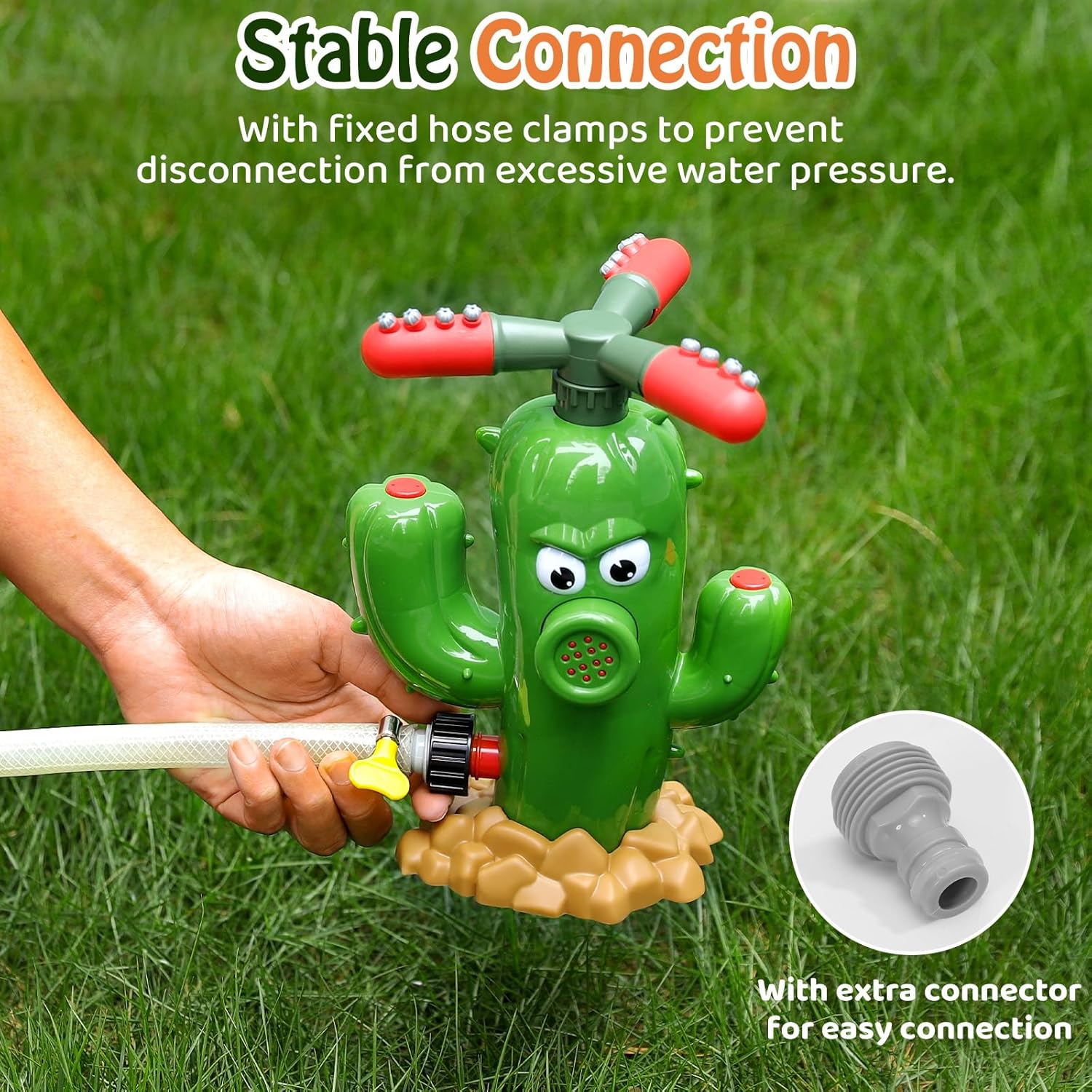Water Spray Toy Cactus Sprinkl - Kids Outdoor Garden Toys recension och pris