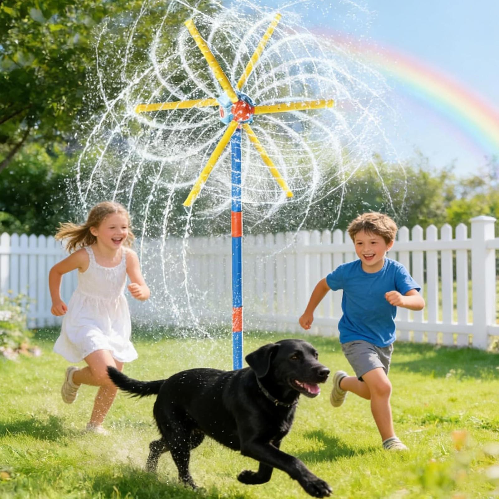 Kids Sprinkler Windmill Fun Sp - Kids Outdoor Garden Toys recension och pris