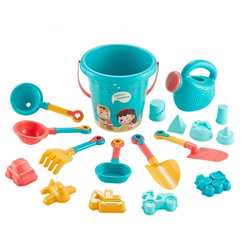 18PCS Beach Toy Set Bucket Sea - Kids Outdoor Storage recension och pris