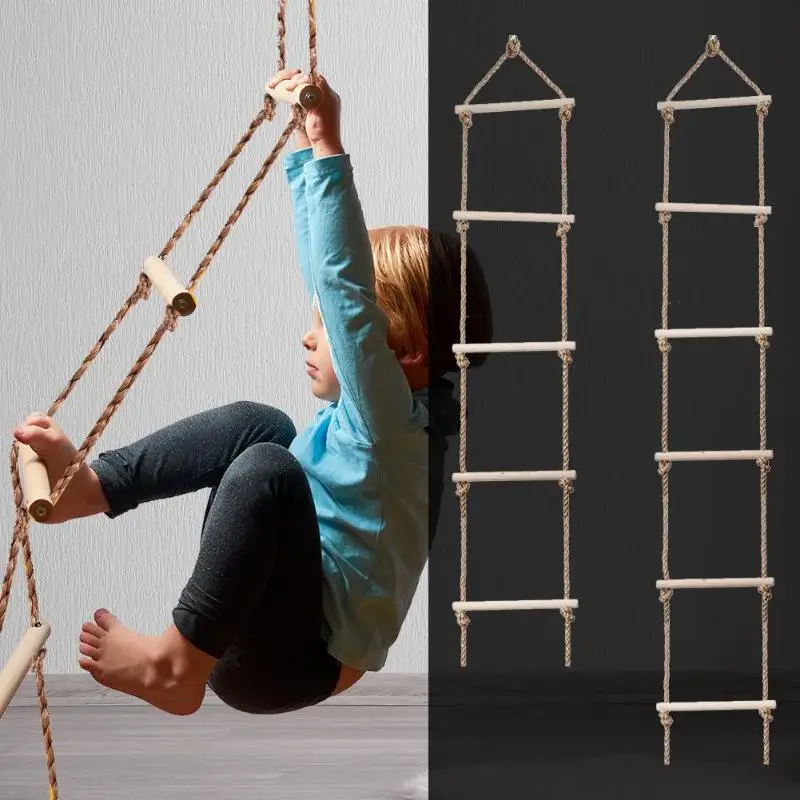 Kids Wooden Ladder Outdoor Act - Kids Outdoor Ladder recension och pris