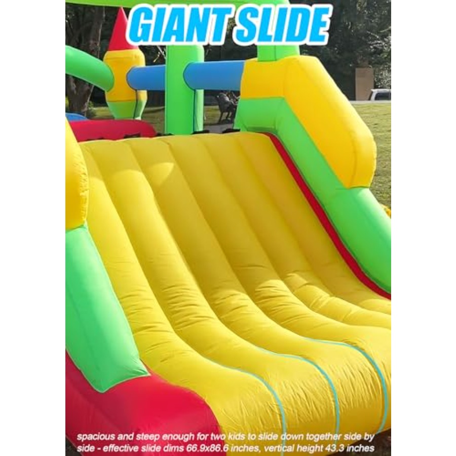 Backyard outdoor inflatable bo - Kids Outdoor Obstacle Course recension och pris