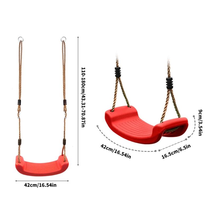 U13F Soft Swing Suspension Rop - Kids Outdoor Hanging Chair recension och pris