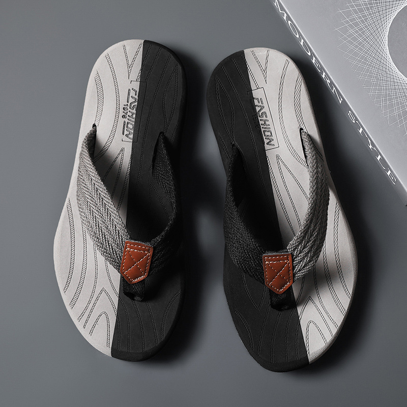 Men's Woven Striped Flip-flops - Kids Outdoor Obstacle Course recension och pris
