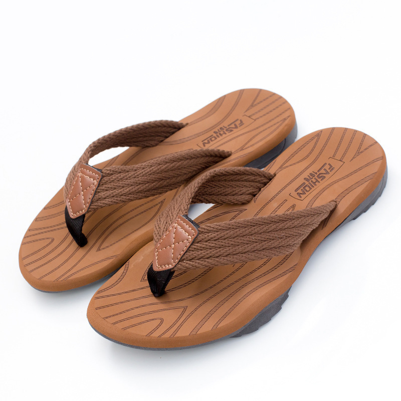 Men's Woven Striped Flip-flops - Kids Outdoor Obstacle Course recension och pris