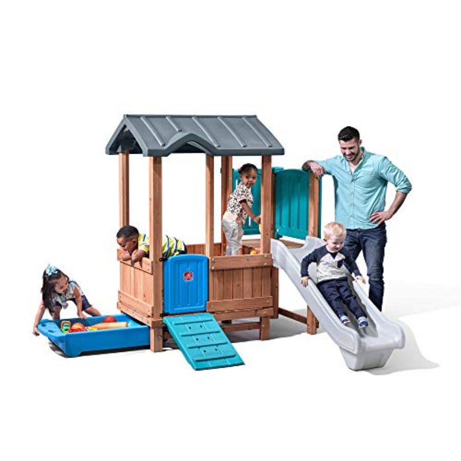 Woodland Adventure Playhouse & - Kids Outdoor Storage recension och pris