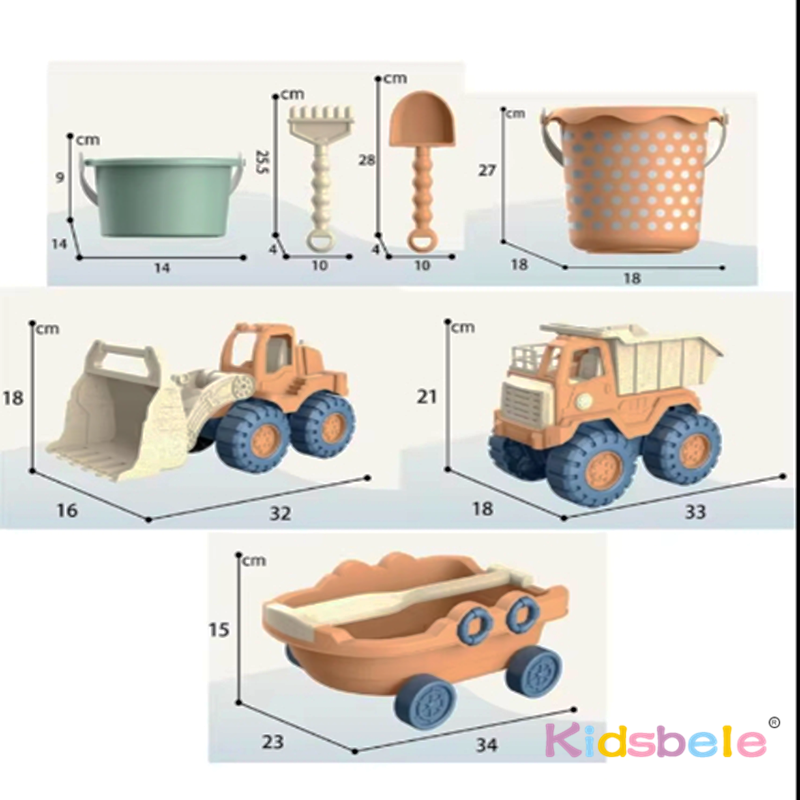 Beach Play Toys Children Porta - Kids Outdoor Storage recension och pris