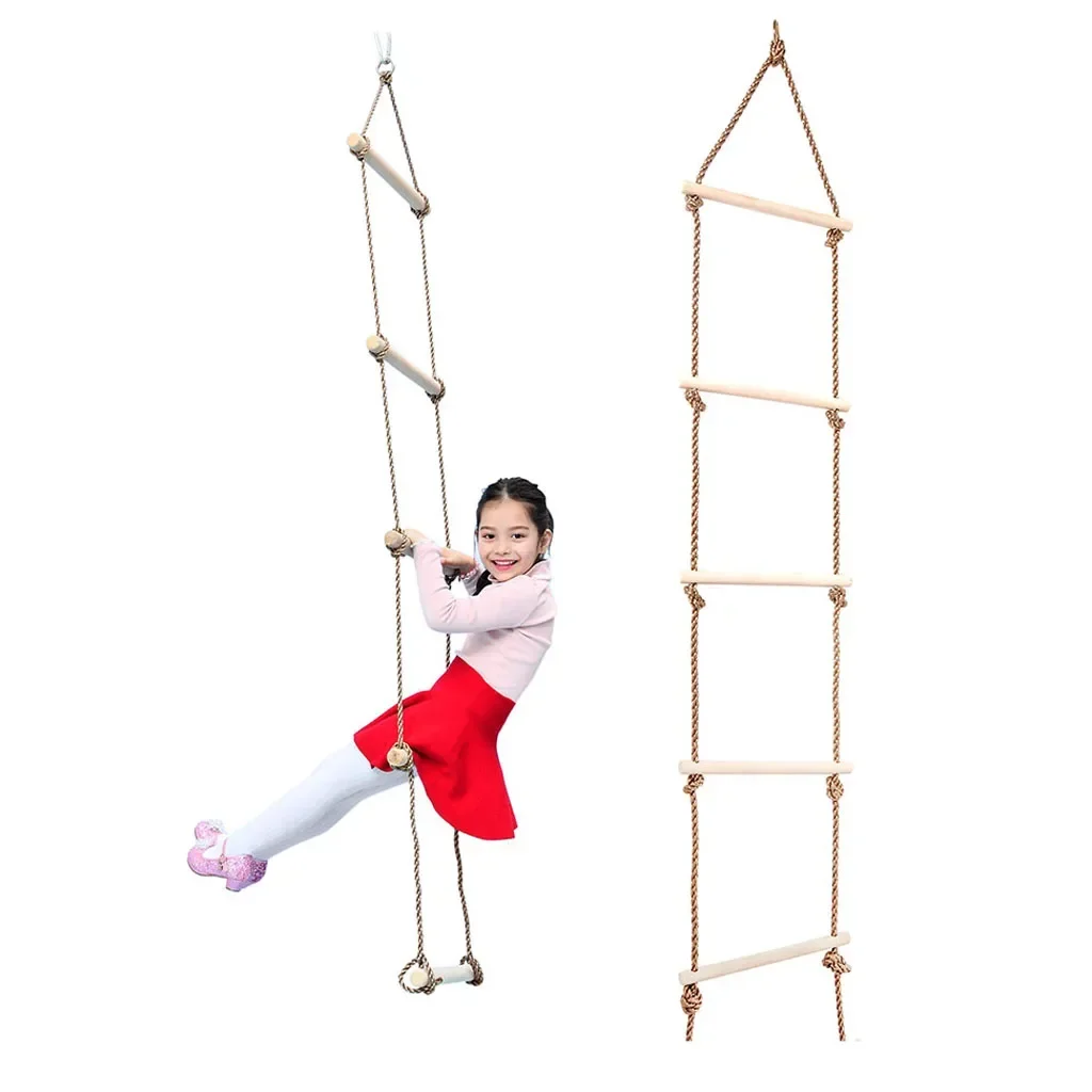 Children Climbing Rope Ladder  - Kids Outdoor Ladder recension och pris