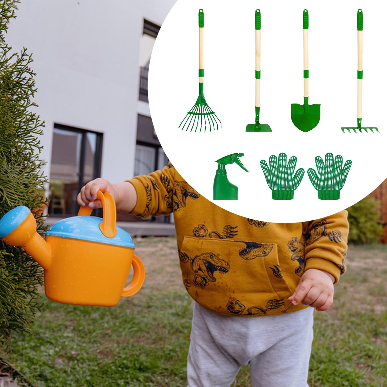 6x Kids Gardening Tools Set Ou - Kids Outdoor Garden Toys recension och pris