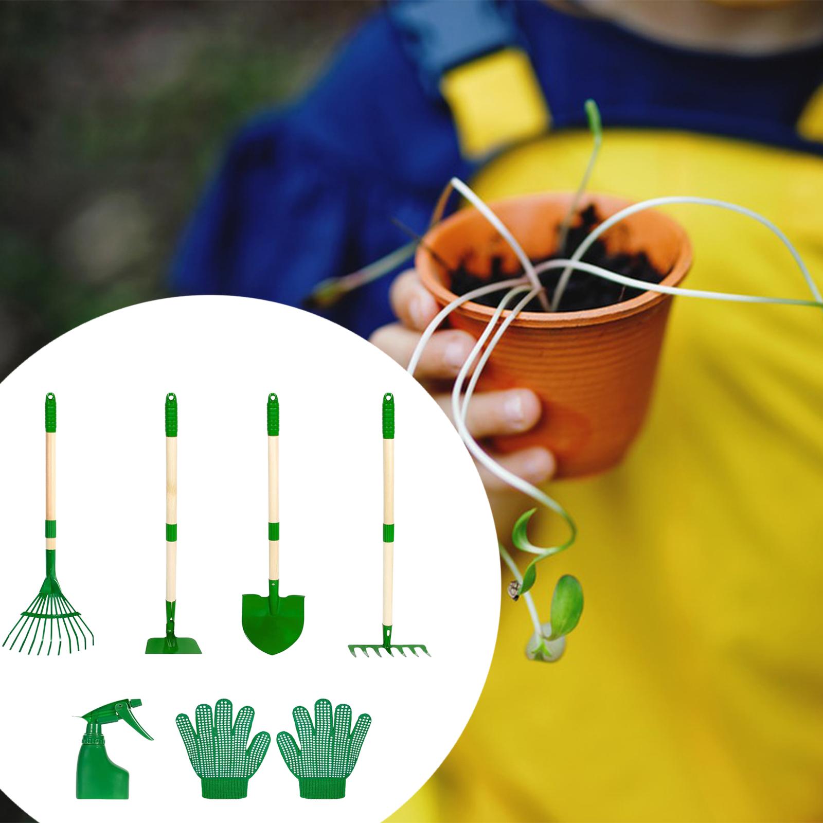 6x Kids Gardening Tools Set Ou - Kids Outdoor Garden Toys recension och pris