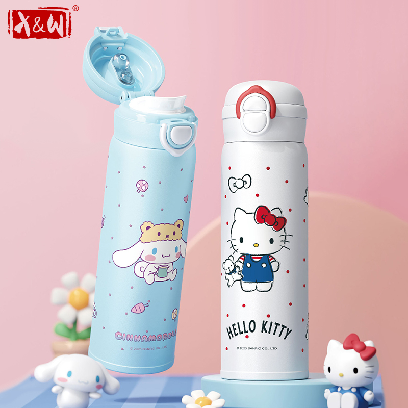 X&W For Sanrio Thermos Cup Kur - Outdoor Kid Friendly recension och pris