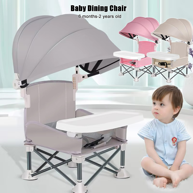 Baby Foldable Dining Chair Alu - Kids Outdoor Dining Table recension och pris