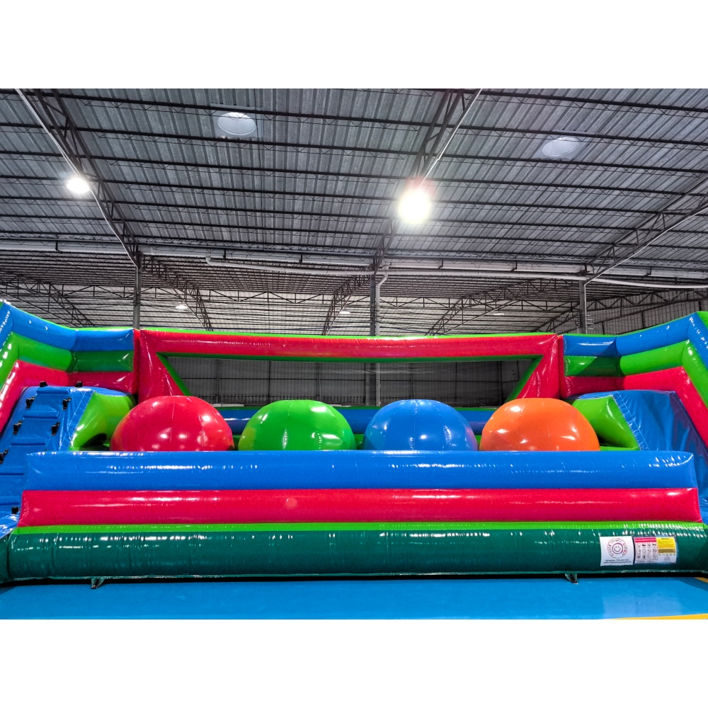 ！@Inflatable Obstacle Course K - Kids Outdoor Obstacle Course recension och pris