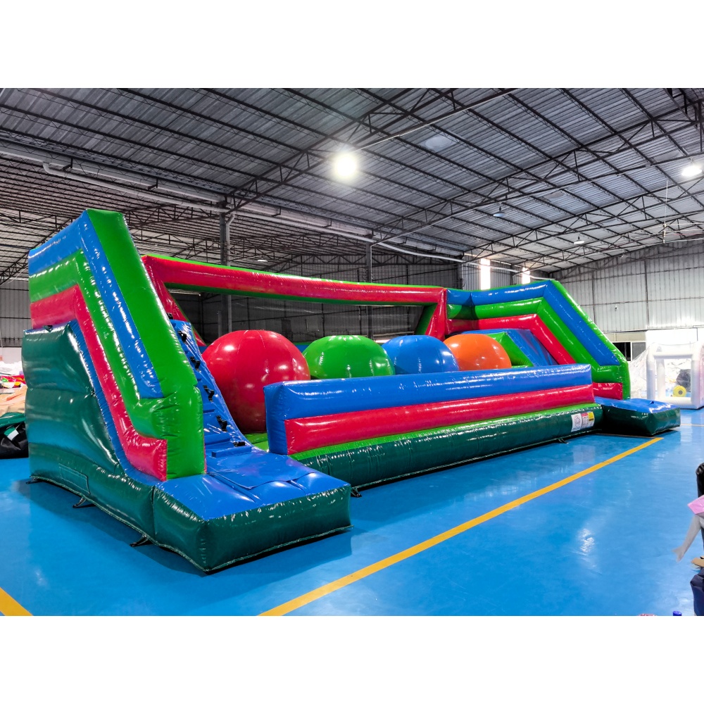 ！@Inflatable Obstacle Course K - Kids Outdoor Obstacle Course recension och pris