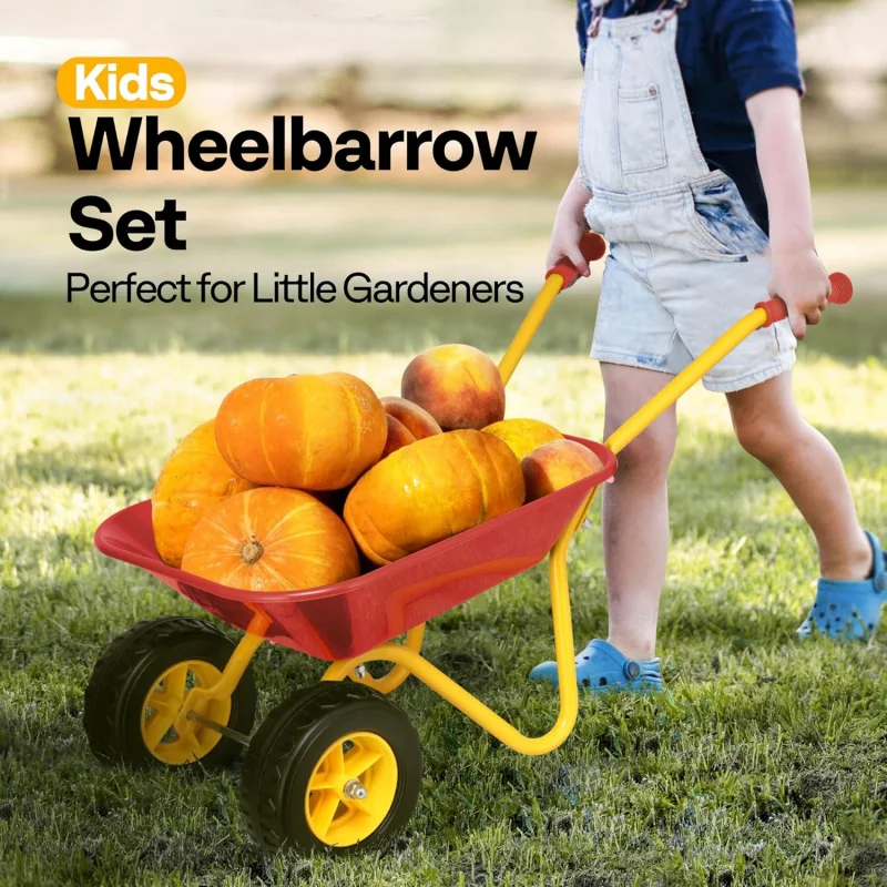 Kids Wheelbarrow Children Gard - Kids Outdoor Garden Toys recension och pris
