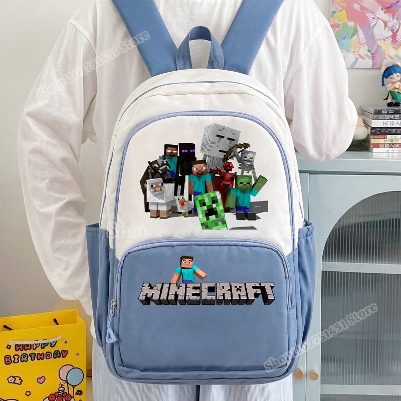 2pcs Miner Crafts Schoolbag wi - Kids Outdoor Storage recension och pris