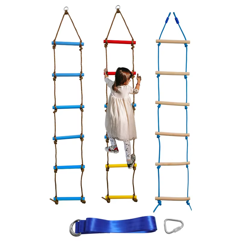 6.6 ft Climbing Ladder for Kid - Kids Outdoor Ladder recension och pris
