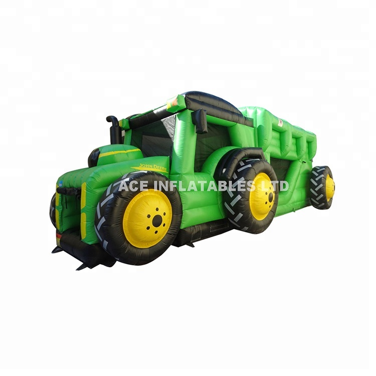 Inflatable Tractor Obstacle Co - Kids Outdoor Obstacle Course recension och pris