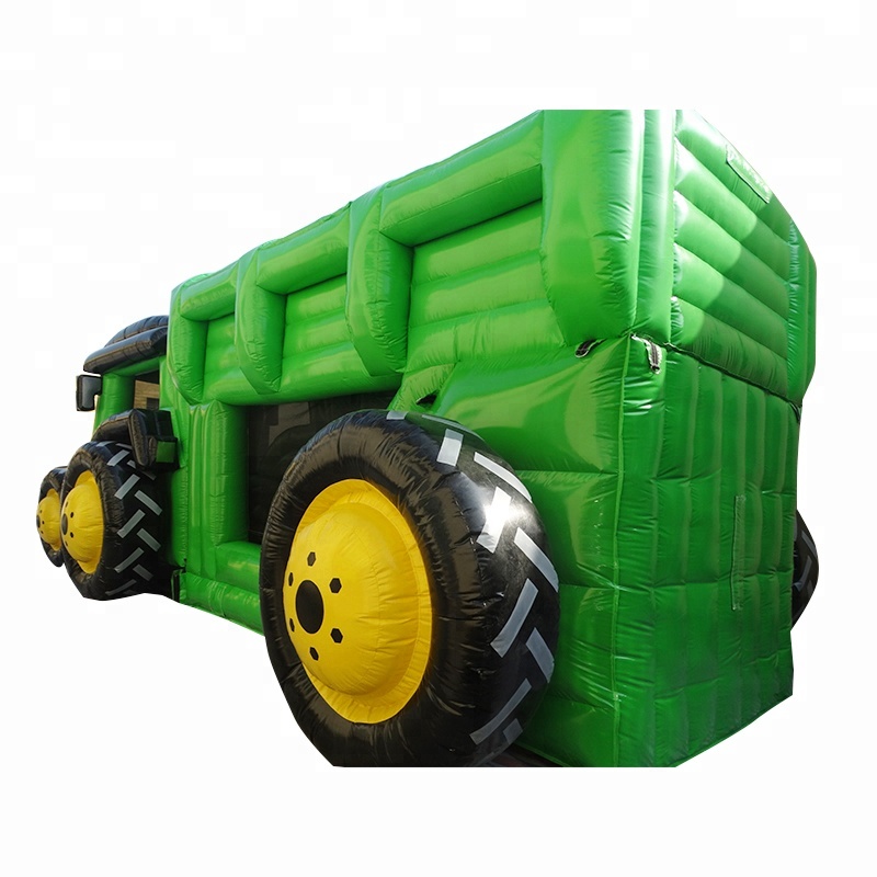 Inflatable Tractor Obstacle Co - Kids Outdoor Obstacle Course recension och pris