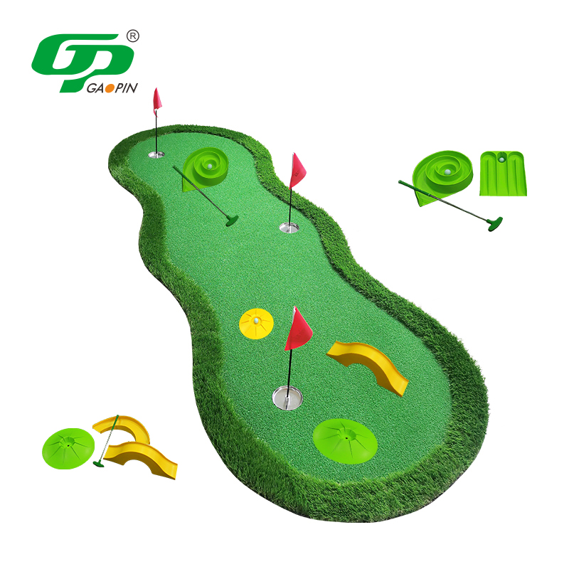 Mini Golf Course Set Indoor/Ou - Kids Outdoor Obstacle Course recension och pris