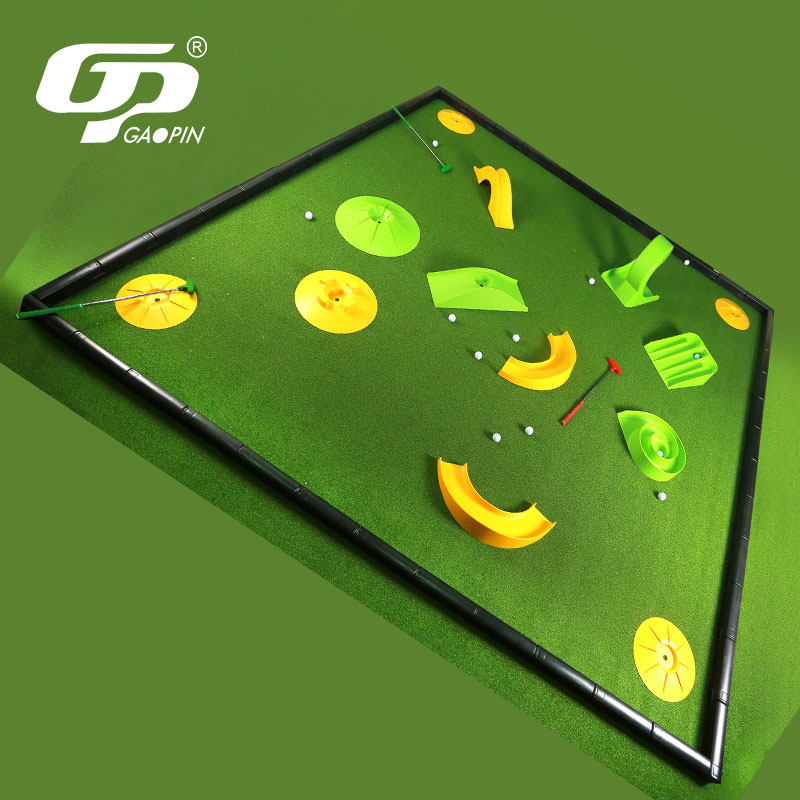 Mini Golf Course Set Indoor/Ou - Kids Outdoor Obstacle Course recension och pris